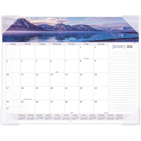 ACCO Brands Corporation Panoramic Landscape Monthly Desk Pad
